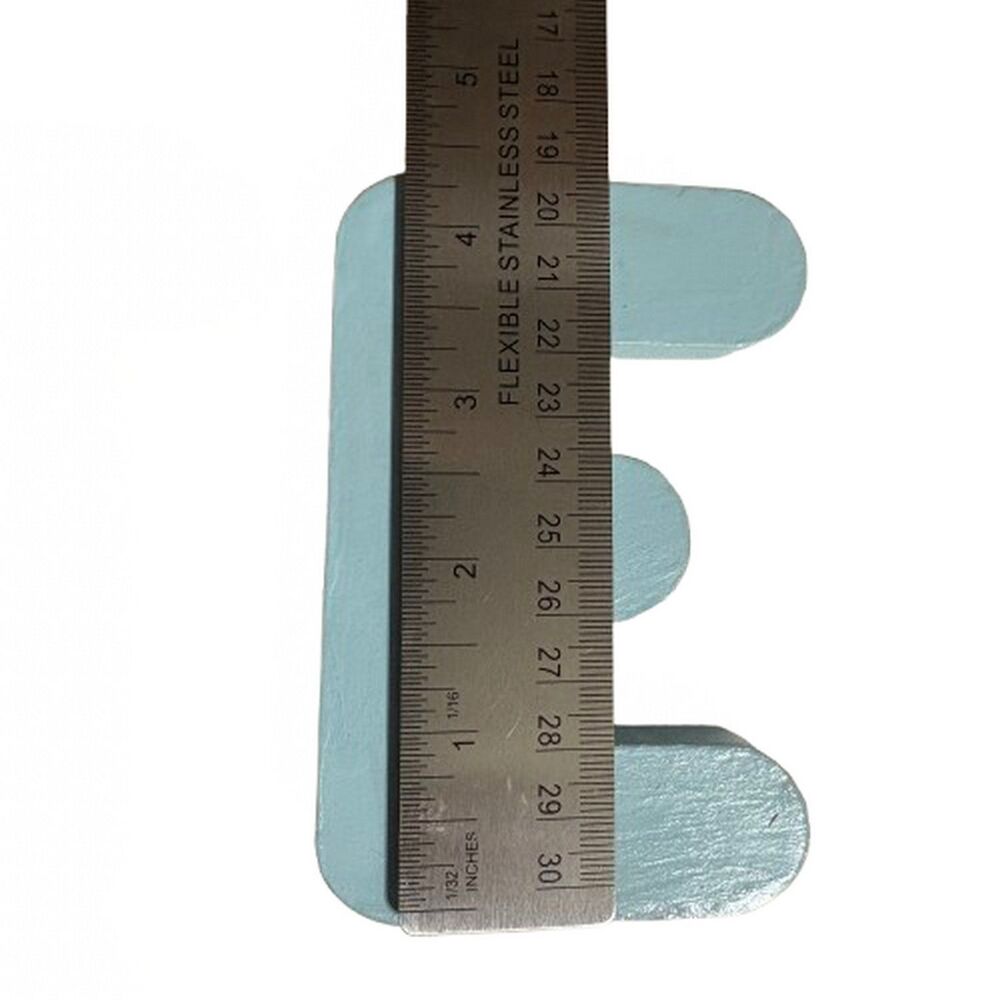 Wooden Letters Lettering "Write" Home Decor Desk Shelf Free Standing Multicolor - Picture 3 of 7